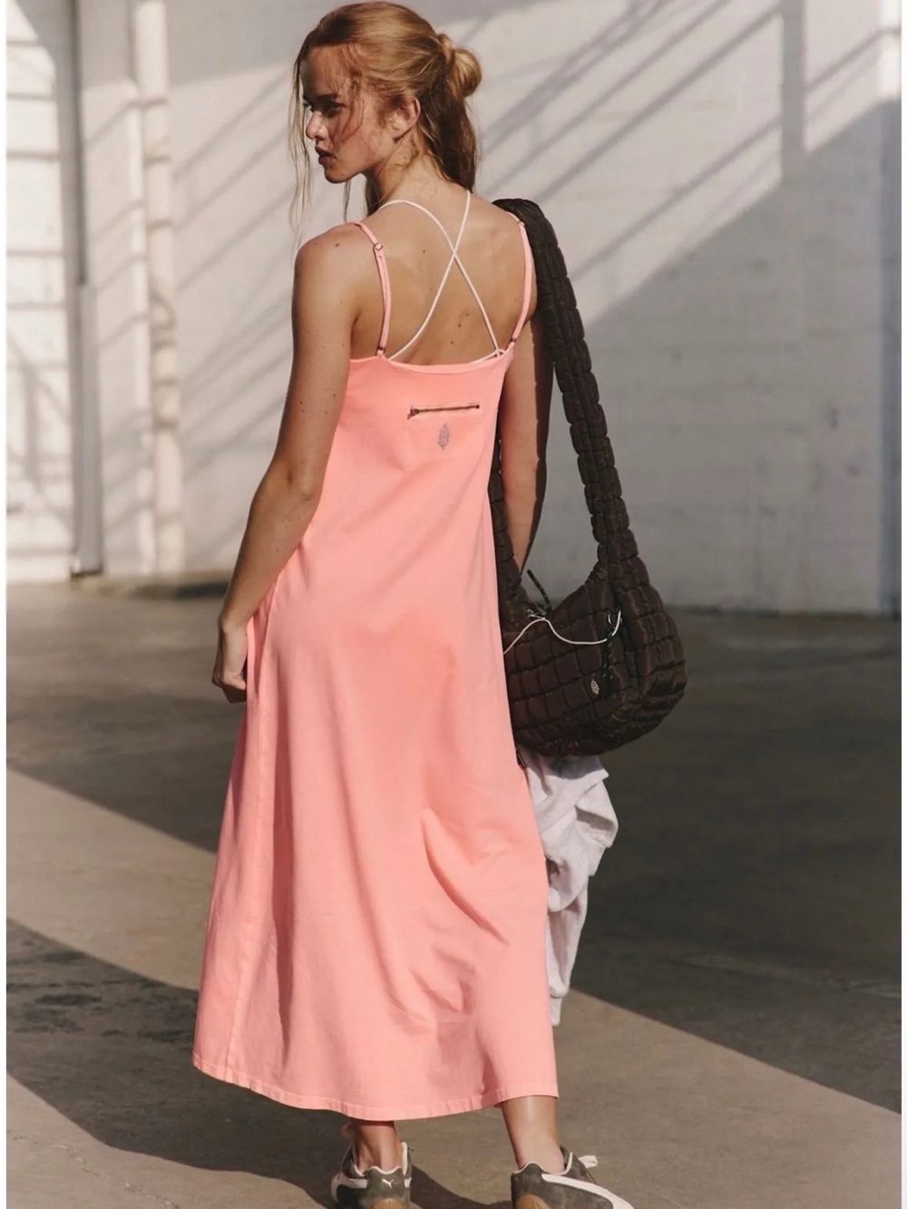Free People Movement Strappy Hot Shot Dress NWT LARGE - Picture 4 of 8